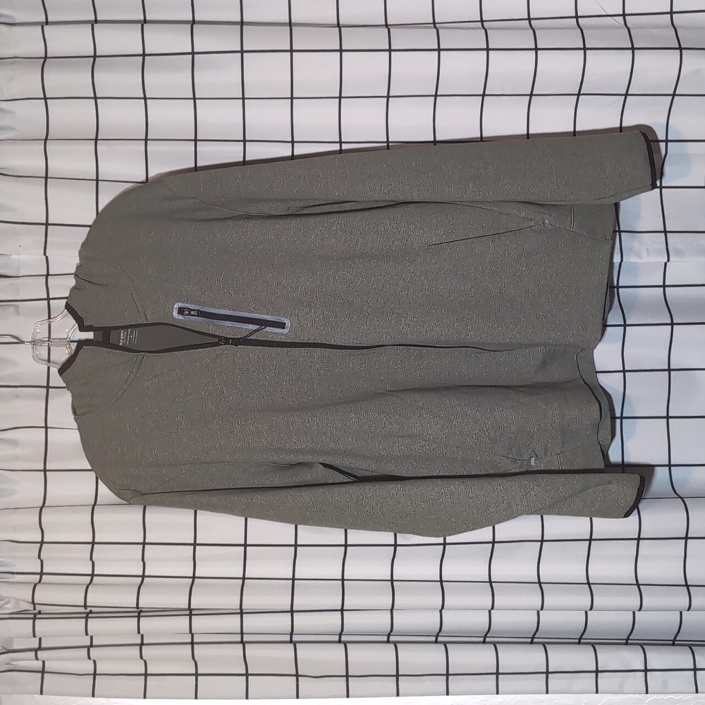 Old Navy active gray green Dynamic Fleece zip up hoodie in size XL